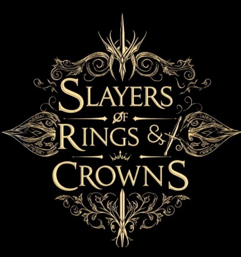 Slayers of Rings § Crowns text logo