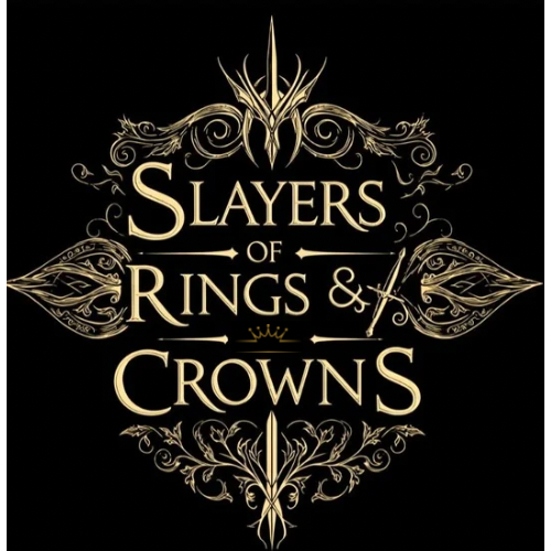Slayers of Rings § Crowns text logo